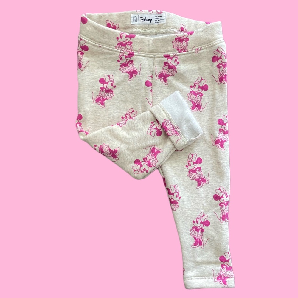 Baby Gap x Disney Minnie Mouse insulated Pants - Size 12-18M